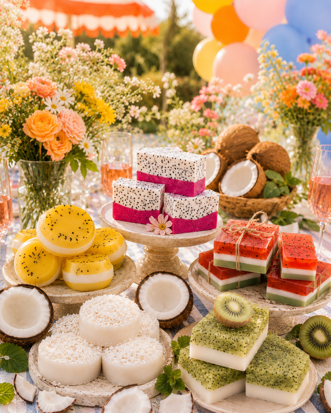 A Fresh Summer Atelier — Bio-Glycerin-Seifen Workshop Graz, The Confetti Atelier x AP BioKosmetik